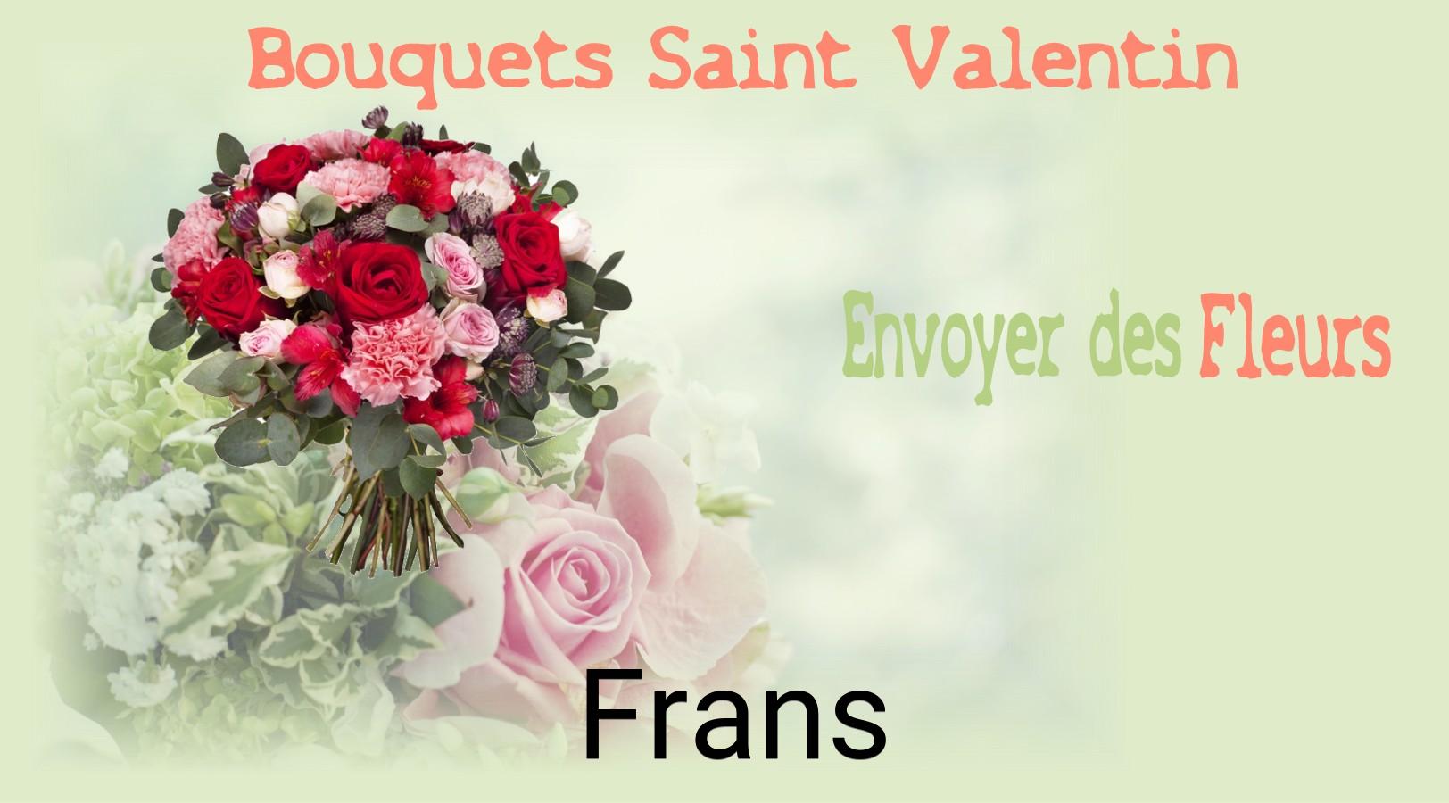 Roses de Saint-Valentin livrées à Frans